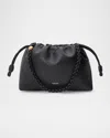 Loewe Flamenco Medium Shoulder Bag In Nappa Leather In Black