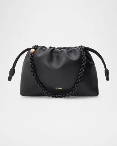 LOEWE FLAMENCO MEDIUM SHOULDER BAG IN NAPPA LEATHER