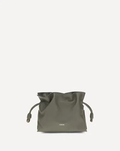 Loewe Flamenco Mini Clutch Bag In Brown