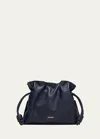 Loewe Flamenco Mini Clutch Bag In Napa Leather In Abyss Blue