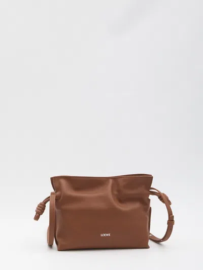 Loewe Flamenco Mini Clutch Bag In Red