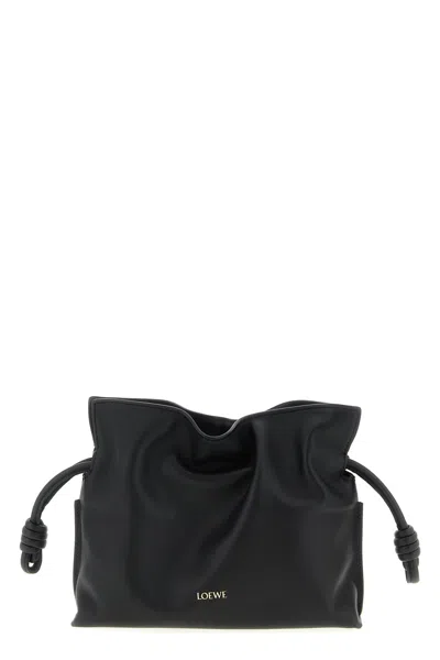 Loewe 'flamenco' Mini Clutch In Black