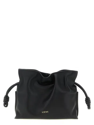 Loewe 'flamenco' Mini Clutch In Black