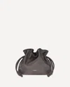 Loewe Flamenco Mini Pouch Bag In Brown