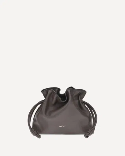 Loewe Flamenco Mini Pouch Bag In Brown