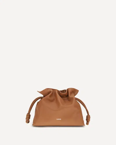 Loewe Flamenco Mini Pouch Bag In Brown