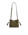 Loewe Flamenco Mini Shoulder Bag In Green