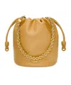 Loewe Womens Sahara Flamenco Mini Leather Clutch Bag In Brown