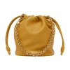 Loewe Flamenco Purse Bucket Bag In Mellow Nappa Lambskin In Brown