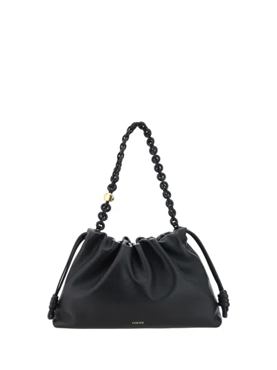 Loewe Flamenco Purse Large Shoulder Bag In Black