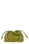 Loewe Medium 'flamenco' Pouch In Green