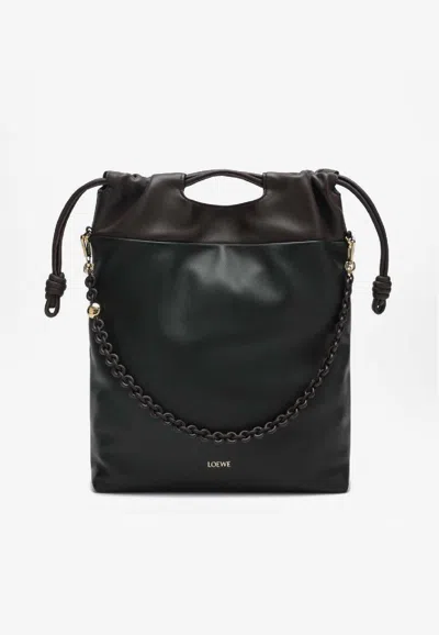 Loewe Flamenco Purse Shoulder Bag In Black