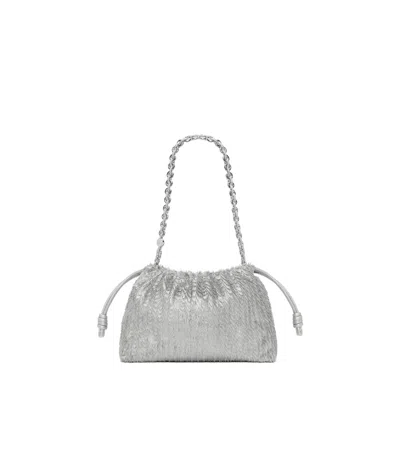 Loewe Flamenco Purse Shoulder Bag In Gray