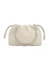 Loewe Flamenco Medium Drawstring Shoulder Bag In Neutral