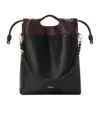 Loewe Flamenco Purse Tote In Mellow Nappa Lambskin In Black