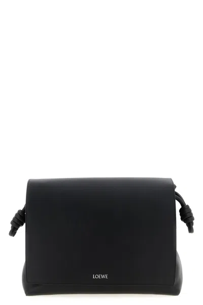Loewe 'flamenco Satchel' Crossbody Bag In Black