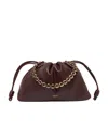 Loewe Flamenco Shoulder Bag In Burgundy