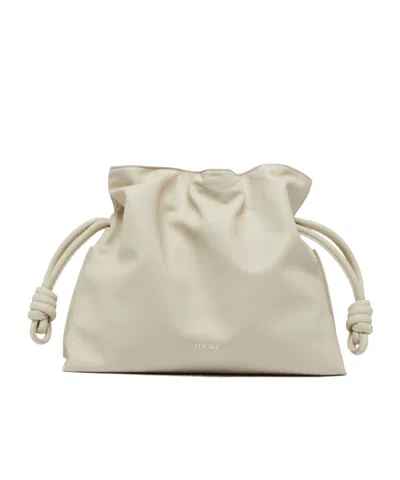 Loewe Flamenco Shoulder Bag In Nude