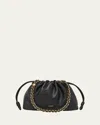 Loewe Flamenco Small Crossbody Bag In Napa Leather With Detachable Chain In Black
