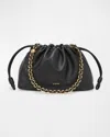 Loewe Flamenco Small Crossbody Bag In Nappa Leather In Black