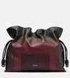 Loewe Flamenco Xl Leather Tote Bag In Burgundy