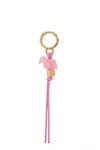Loewe Flamingo Dice Leather Charm