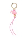 LOEWE FLAMINGO DICE LEATHER CHARM