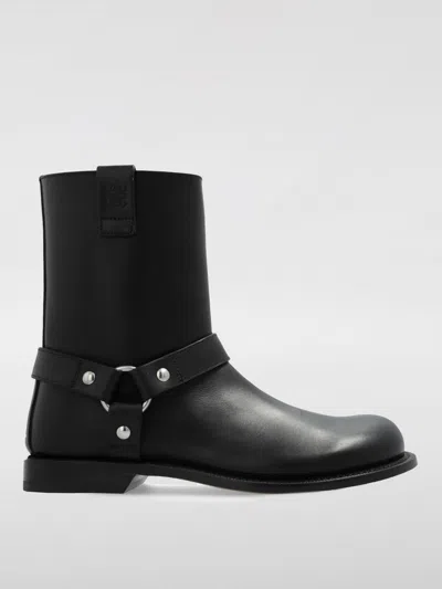 LOEWE LOEWE FLAT ANKLE BOOTS WOMAN BLACK WOMAN