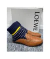 Loewe Flat-bottomed Retro Socks And Boots In Multicolor