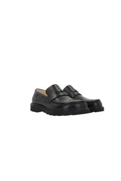 Loewe Flat Shoes In Black