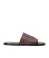 Loewe Flex Anagram Slide In Soft Calfskin In Niu Xuexue