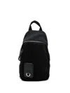 Loewe Flex Canvas Backpack In Black