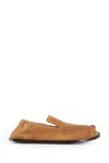 Loewe Flex Loafers In Suede In Brown