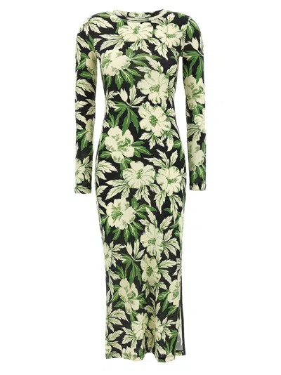 Loewe Floral Dress Dresses Multicolor