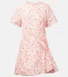 Loewe Silk Blend Taffeta Dress Dresses Rose