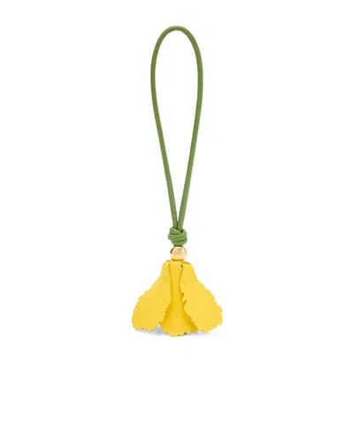 Loewe Floral Pendant In Yellow