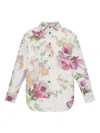 Loewe Floral-print Button-down Overshirt