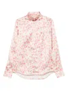 Loewe Floral-print Shirt In Pink