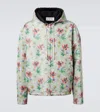 Loewe Reversible Floral-print Hooded Jacket In Multi
