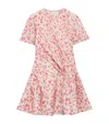 Loewe Silk Blend Taffeta Dress Dresses Rose In Pink
