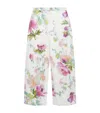 Loewe Floral-print High-rise Straight-leg Jeans In Neutral