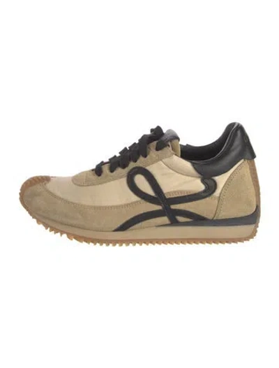 Pre-owned Loewe Flow Athletic Sneakers In Black/neutrals