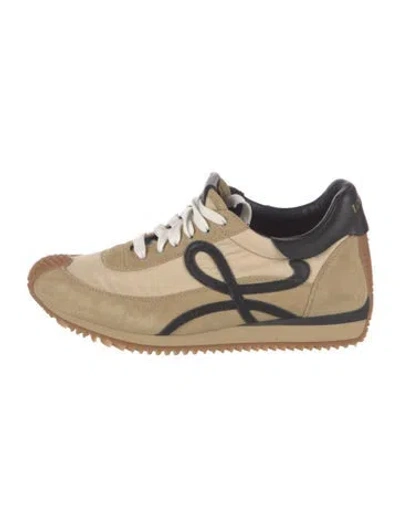 Pre-owned Loewe Flow Athletic Sneakers In Neutrals