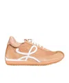 Loewe Flow Logo-patch Sneakers In Nude