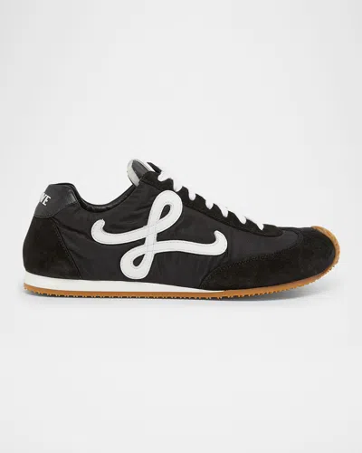 LOEWE FLOW RETRO RUNNER SNEAKERS