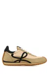 Loewe Flow Runner 2.0 Suede-trimmed Shell Sneakers In Brown