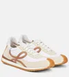 Shop Loewe Flow Runner 2.0 Suede Sneakers