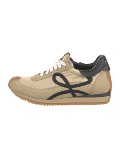Pre-owned Loewe Flow Runner Athletic Sneakers In Neutrals