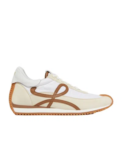 Loewe Flow Runner Low-cut Casual Shoes In Nude