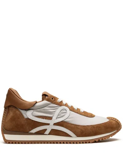 Loewe Flow Runner Low-top Sneakers In Brown